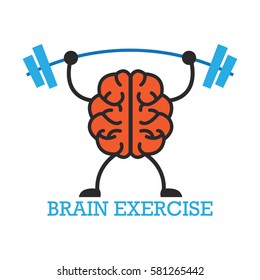 Brain activity illustration