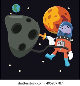 brain alien mining asteroid