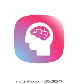Brain - App Icon Button