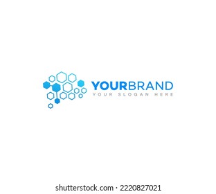 Brain Artificial Intelligence Logo design vector. AI Brainstorm