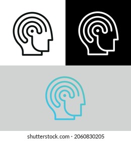 Brain Artificial Intelligence People Person Logo