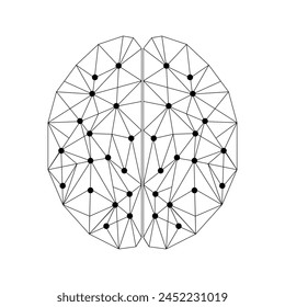 Brain. Brainstorm. Creativity and Thinking Idea Concept. Vector Illustration. 