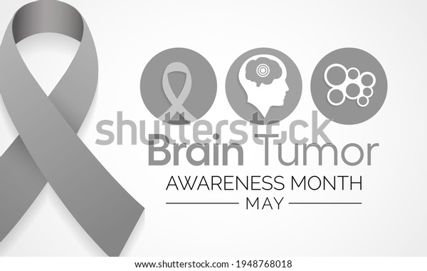 Brain Cancer Awareness Month Observed Each Stock Vector (Royalty Free ...