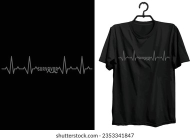 Brain Cancer T-shirt Design. Funny Gift Item Brain Cancer T-shirt Design For All People And Cancer Patient.