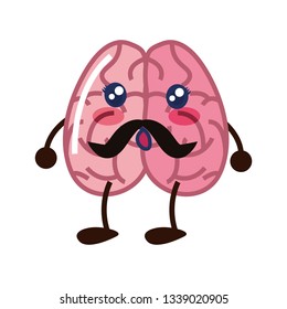 brain cartoon character