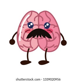 brain cartoon character