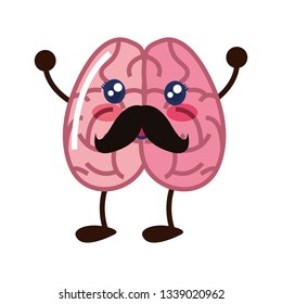 brain cartoon character