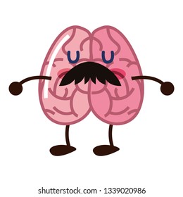 brain cartoon character