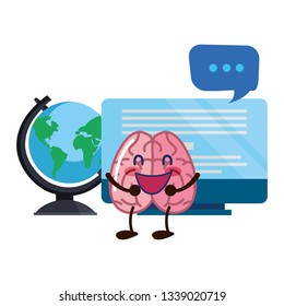 brain cartoon education