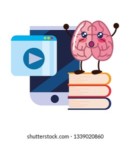 brain cartoon education