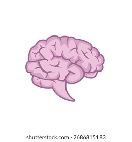Cerebro Chat Podcast Logotipo abstracto Estilo moderno