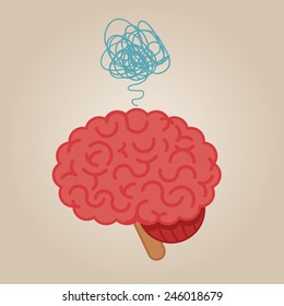 Brain concept illustration