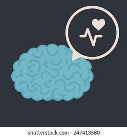 Brain concept illustration
