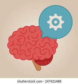 Brain concept illustration