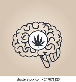 Brain concept illustration