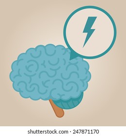 Brain concept illustration