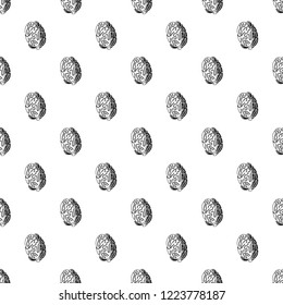 Brain concept pattern seamless repeat background for any web design