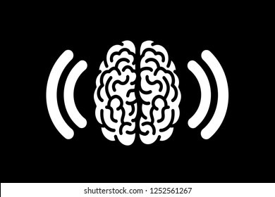 Brain Concussion And Traumatic Brain Injury - Vibration In The Head After Shock, Collision And Crash. Medical Vector Illustration