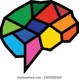 icono de diseño del logotipo de conexión cerebro	
