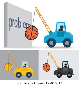 Brain crane car