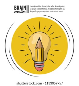 Brain creative poster