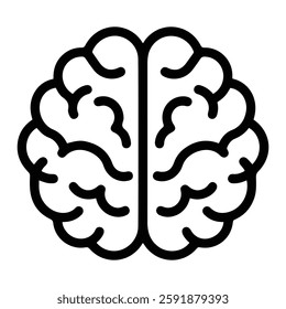 Brain Creativity and Innovation Concept with Mind Thinking and Ideas