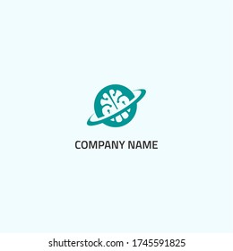 brain design logo vector icon