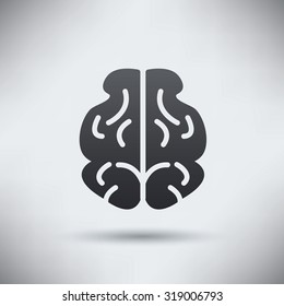 Brain design,clean vector