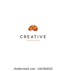 Brain Dots Mind Creative Technology Logo Design