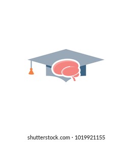 Brain Education Logo Icon Design