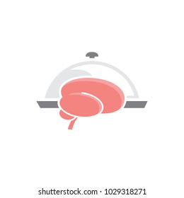 Brain Food Logo Icon Design