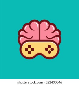 Brain Game Logo Vector