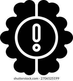 Hirnglyphen, Symbol, Illustrationsvektor