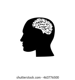 Brain in haed icon