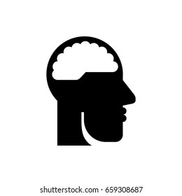 brain in head icon