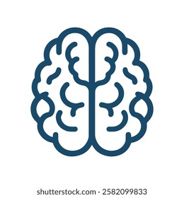 Brain Health Icon, Neurology, Cognitive Clarity Icon 