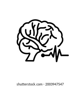 Brain Health Illustration Human Care eps