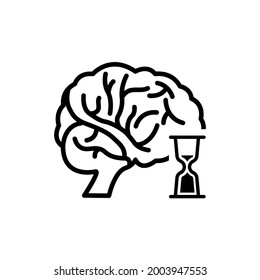 Brain Health Illustration Human Care eps