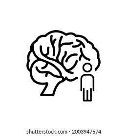 Brain Health Illustration Human Care eps