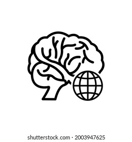 Brain Health Illustration Human Care eps