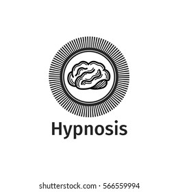 Brain hypnosis logo