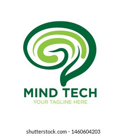 brain icon control logo designs