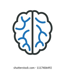 Brain Icon - Education & Training
