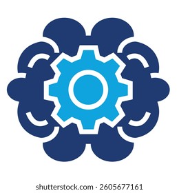 Brain Icon Element For Design