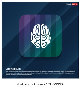 Brain icon - Free vector icon