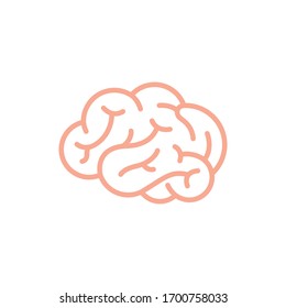 Brain Icon for Graphic Design Projects