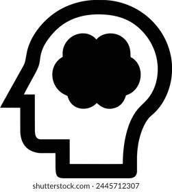 BRAIN ICON , GRAPHIC RESOURCE