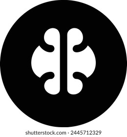 BRAIN ICON , GRAPHIC RESOURCE