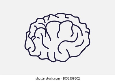 brain, icon, illustration