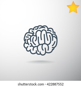  Brain icon illustration